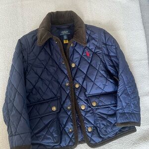 Polo by Ralph Lauren Kids Quilted Blue Jacket